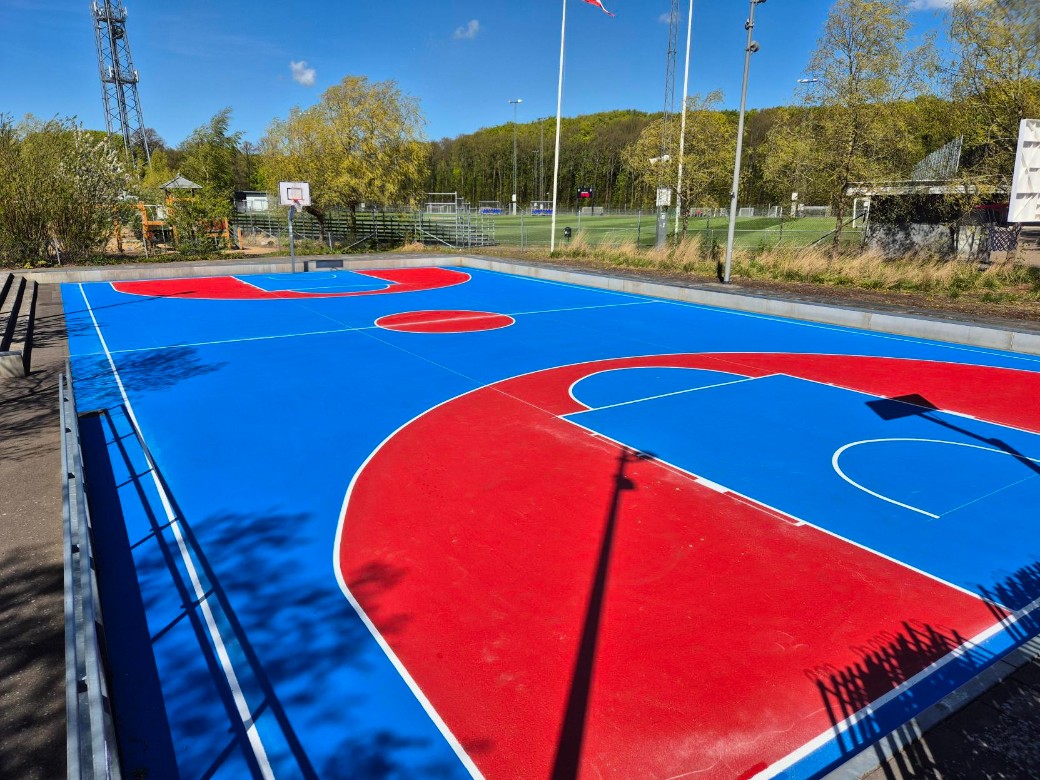 Idrottsoasen basketplan