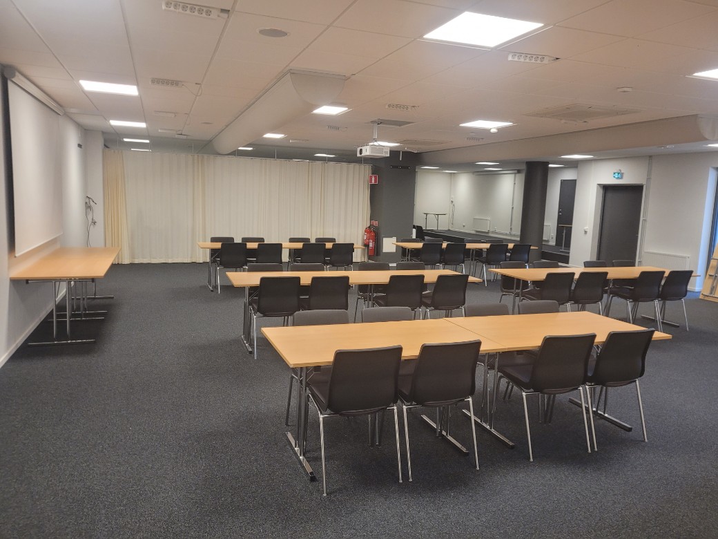 Pressrummet på Olympia